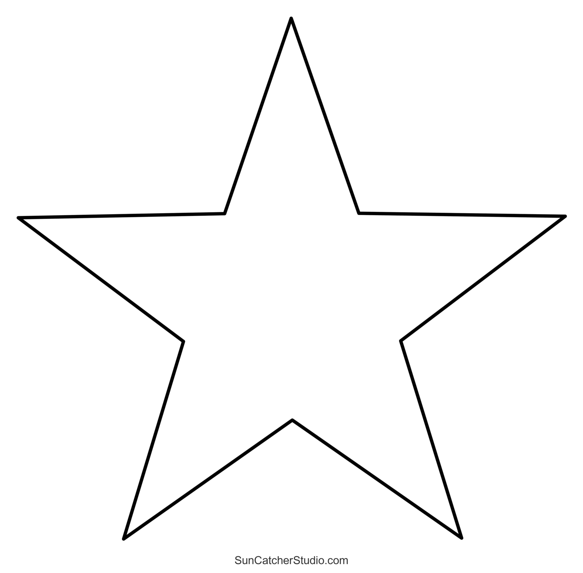 star patterns and templates (stencils and clip art designs) – free